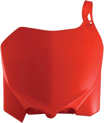 Front # Plate (Red)