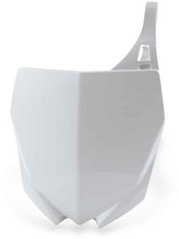 Front # Plate (white)