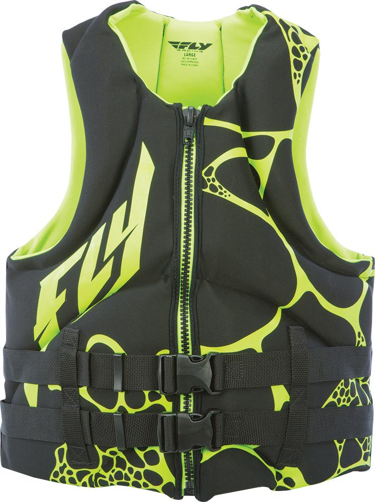 Neoprene Vest Black/Green S