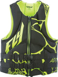 Neoprene Vest Black/Green S
