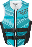 Ladies Neoprene Vest Pink/Blac X
