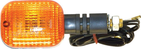 Universal Signal Lights Black W-amber Lens