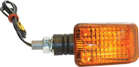 Universal Signal Lights Black W-amber Lens