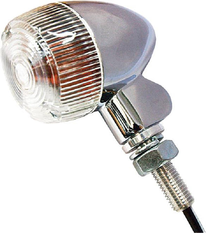 Turn Signal Style 1 Chrome W-clear Lens