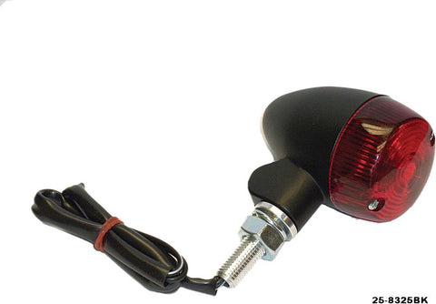 Turn Signal Style 1 Black W-red Lens