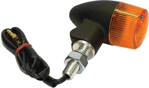 Turn Signal Style 2 Black W-amber Lens