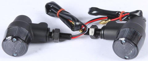 Turn Signal Style 3 Black W-smoke Lens