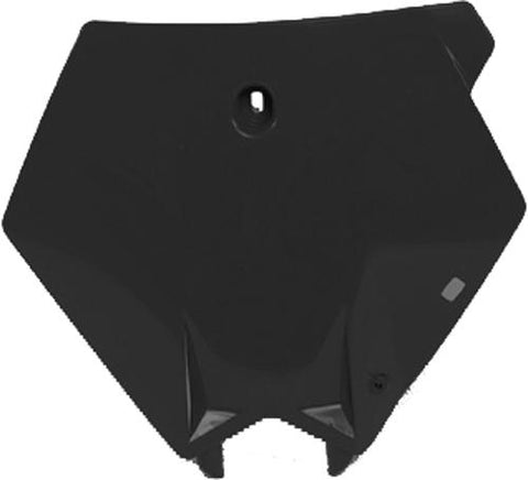 Front # Plate (Black)