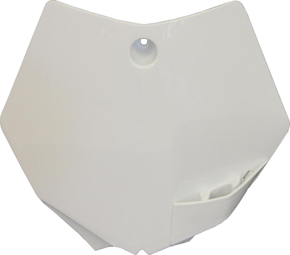 Front # Plate (white)