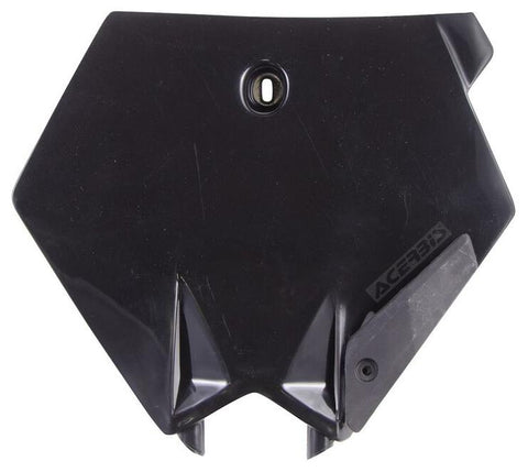 Front # Plate (Black)
