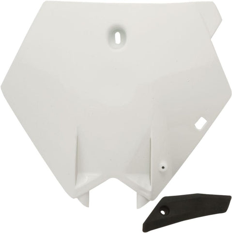 Front # Plate (white)