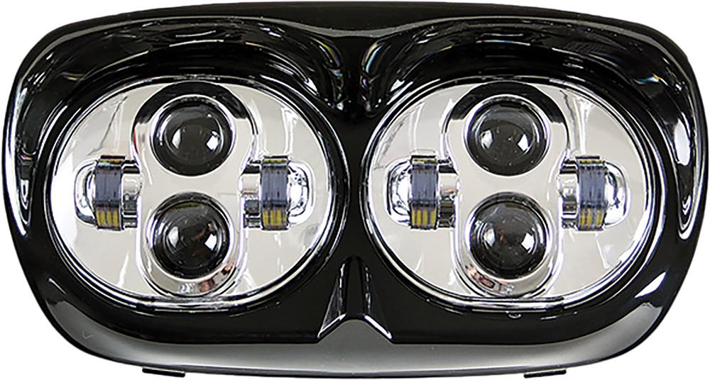 Road Glide Led Headlight Chrome