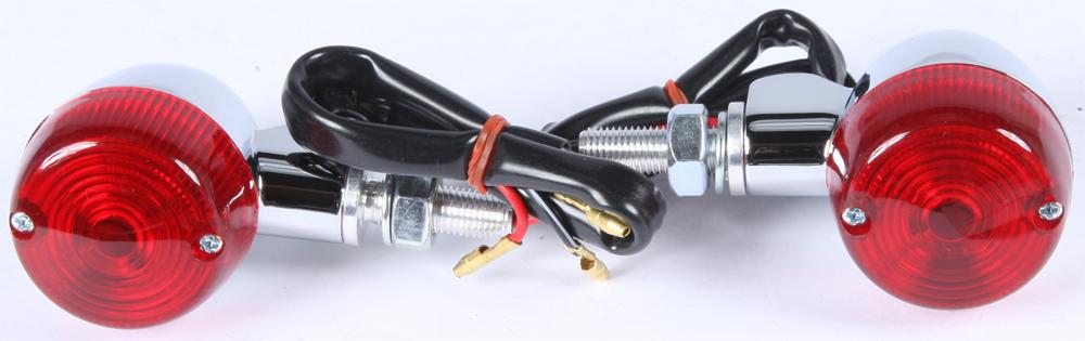 Style 1 Led Turn Signal Chrome W-smoke Lens