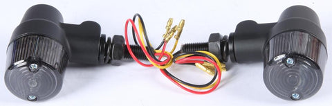 Style 3 Led Turn Signal Black W-smoke Lens