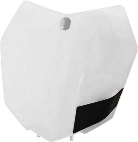 Front # Plate (White)
