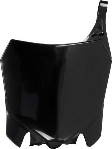 Front # Plate (Black)