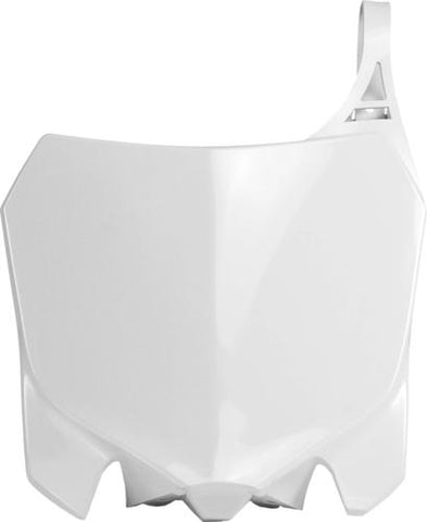 Front # Plate (White)