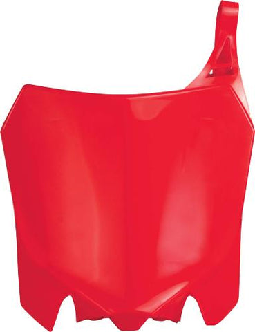 Front # Plate (Red)