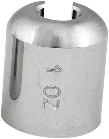 Spoked Wheel Weights Chrome 1 Oz 10-pk