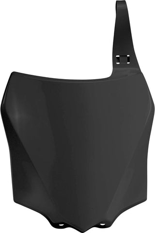 Front # Plate (Black)