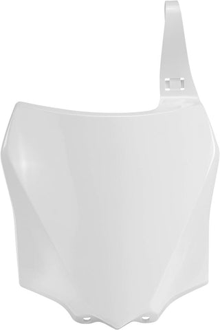 Front # Plate (White)