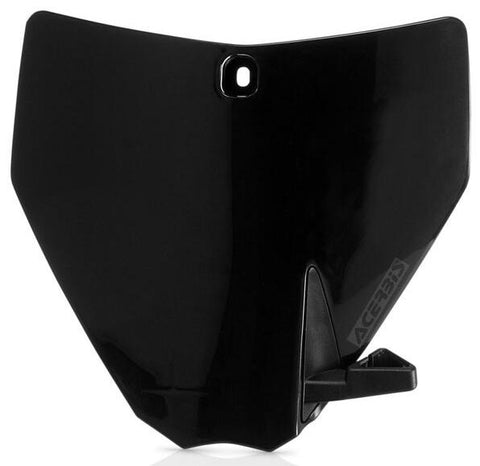 Front Number Plate (Black)