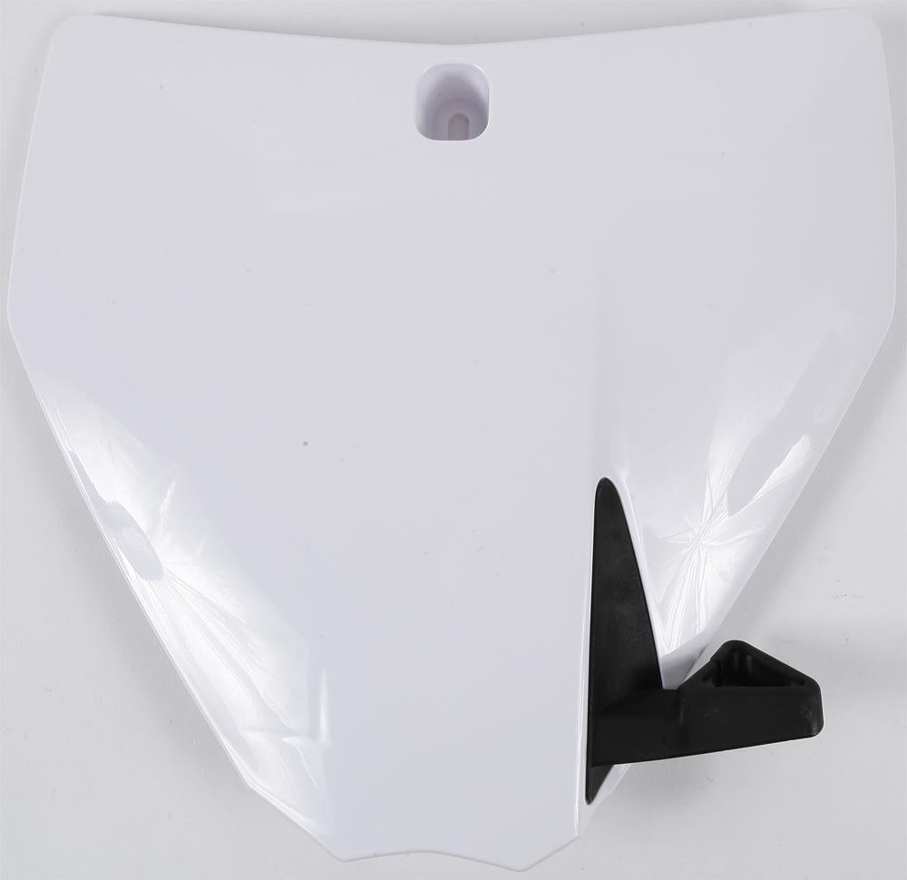 Front Number Plate (White)