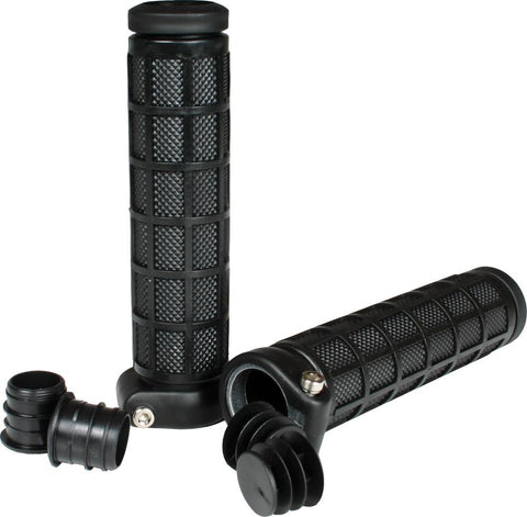 Grip-Lock Grips (Black/Red)