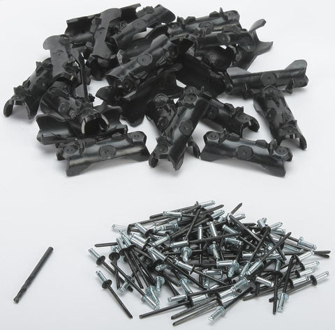 24-pk Footlok Cleats Blk
