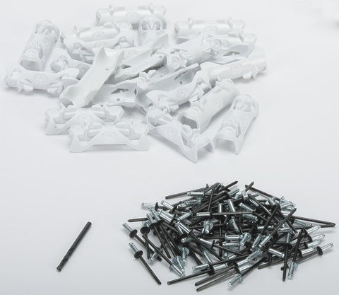 24-pk Footlok Cleats Wht
