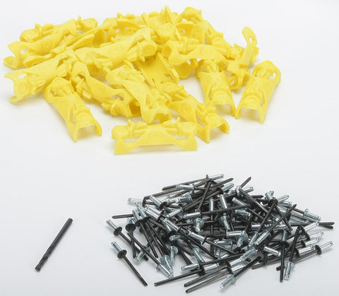 24-pk Footlok Cleats Ylw