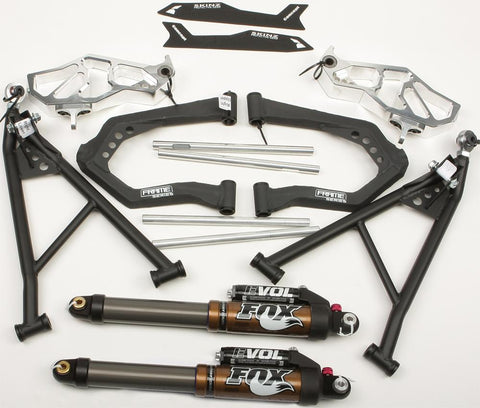 A-arms W-evol Shocks Pol Flat Black Pro Rmk 37" S-m