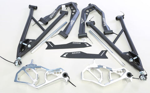 A-arms W-o Shocks Pol Flat Black Pro Rmk 38" S-m