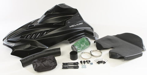 Helium Hood Blk W-intake Kit B Lk S-d Xm-xs S-m