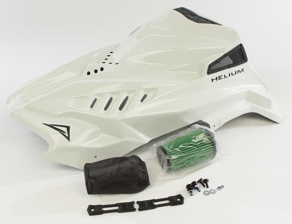Helium Hood Wht W-intake Kit B Lk S-d Xm-xs S-m