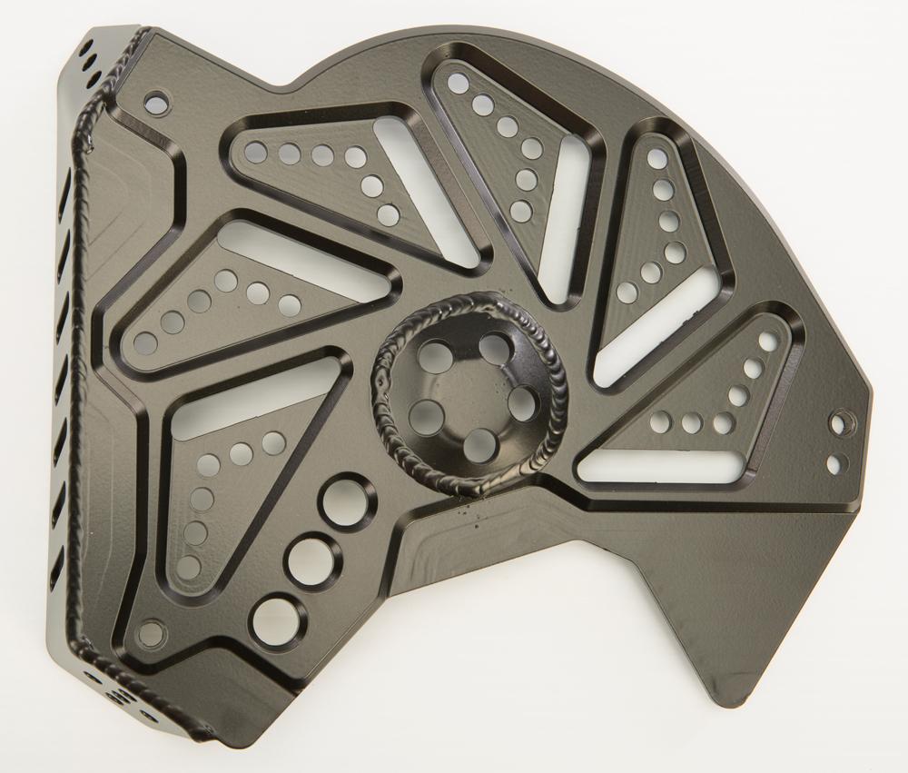 Billet Brake Rotor Cover Black Ski Doo Xm-xs