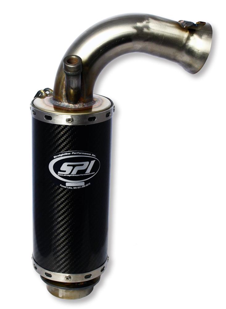 Lightweight Silencer Carbon Fiber