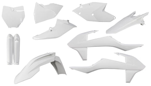 Full Plastic Kit Sxf-xcf250- 4 50 '16 White