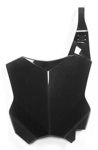 Front Number Plate Black