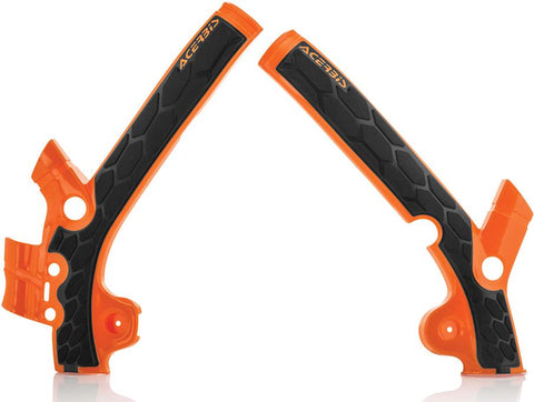X-grip Frame Guards 85sx Org- Blk