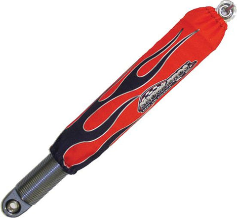 Shock Covers Red W-black Flames