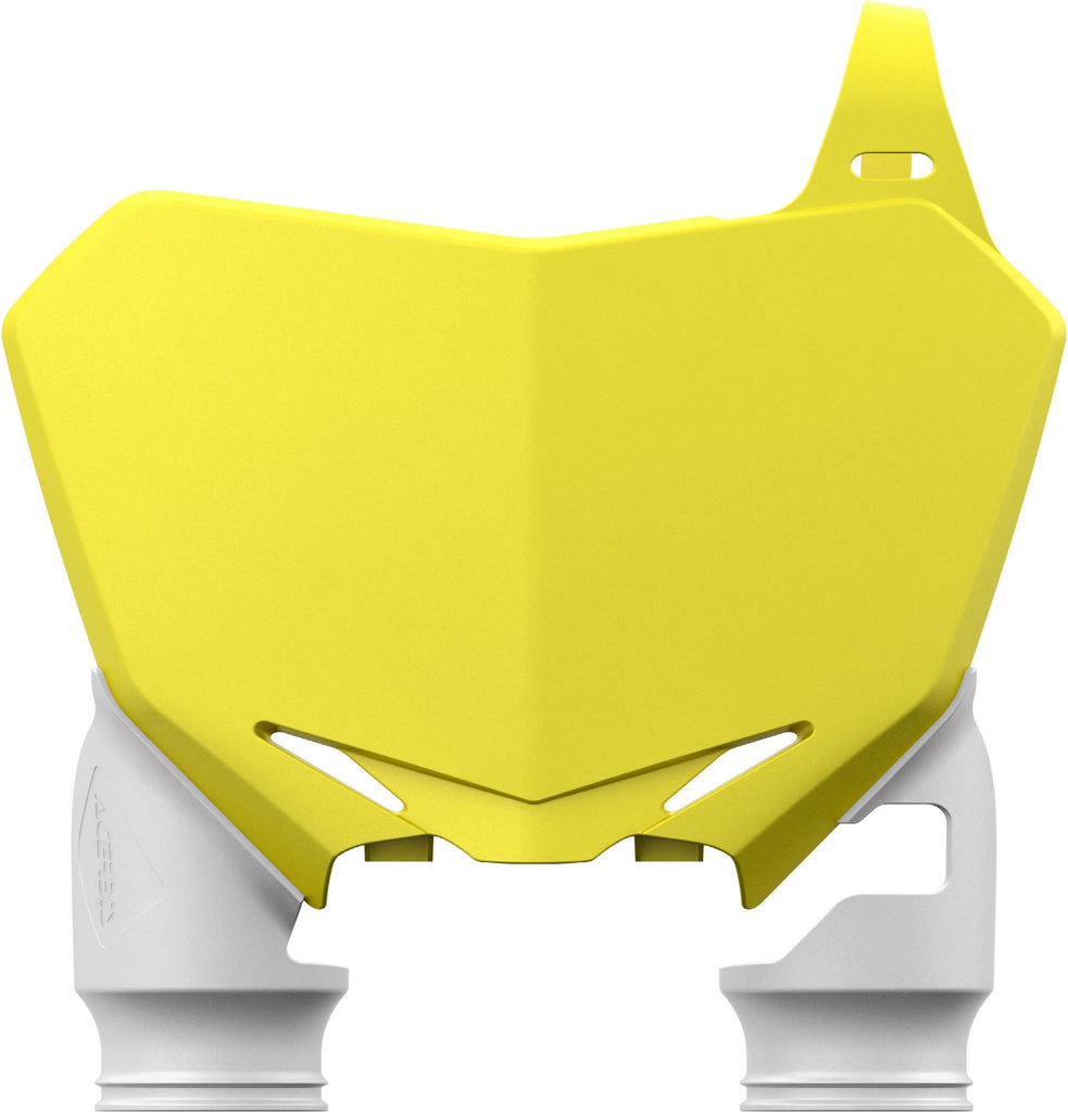 Acerbis Raptor Front Plate Suz Uki Yel-wht