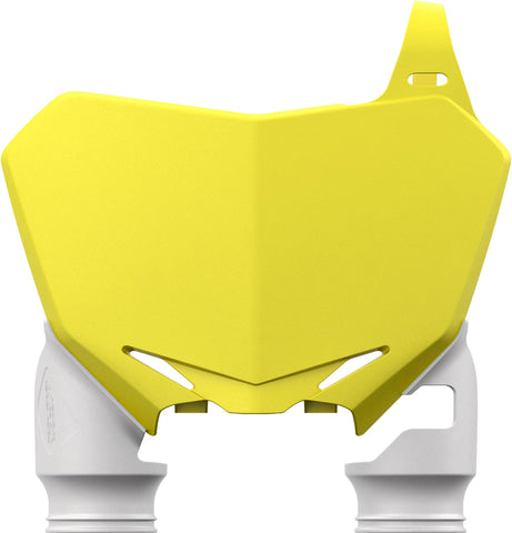 Acerbis Raptor Front Plate Suz Uki Yel-wht