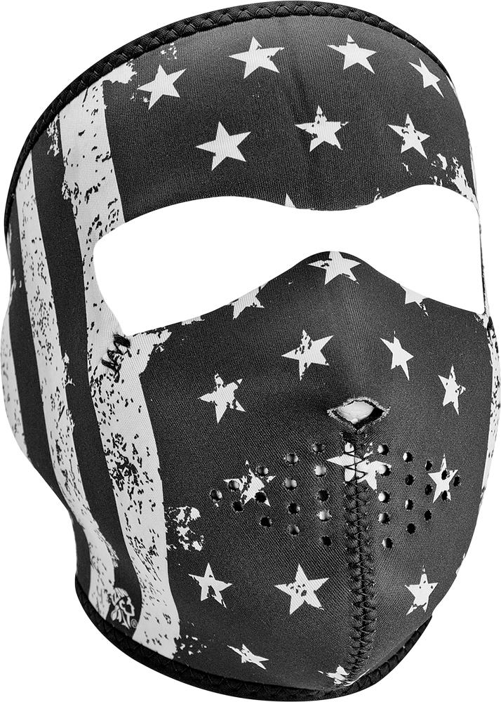 Neoprene Full Mask Vintage Flat Black-white