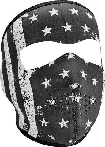 Neoprene Full Mask Vintage Flat Black-white