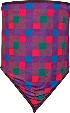 Combo Gaiter Cozy Fleece Quad Plaid