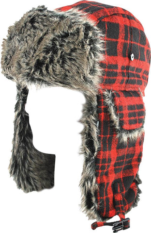 Coldweather Trooper Hat (buffalo Plaid)