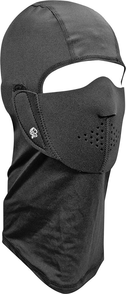 Modi-face Balaclava W-det Mask Neoprene Black