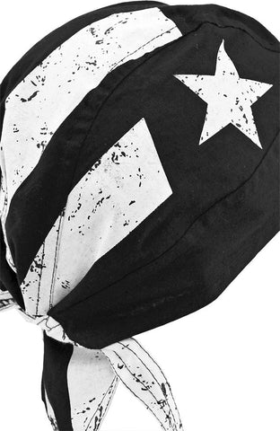 Flydanna Vintage American Black-white Flag