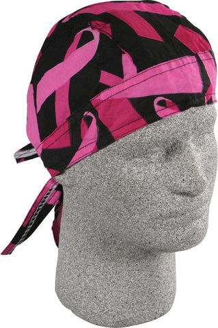 Flydanna Pink Ribbon Black